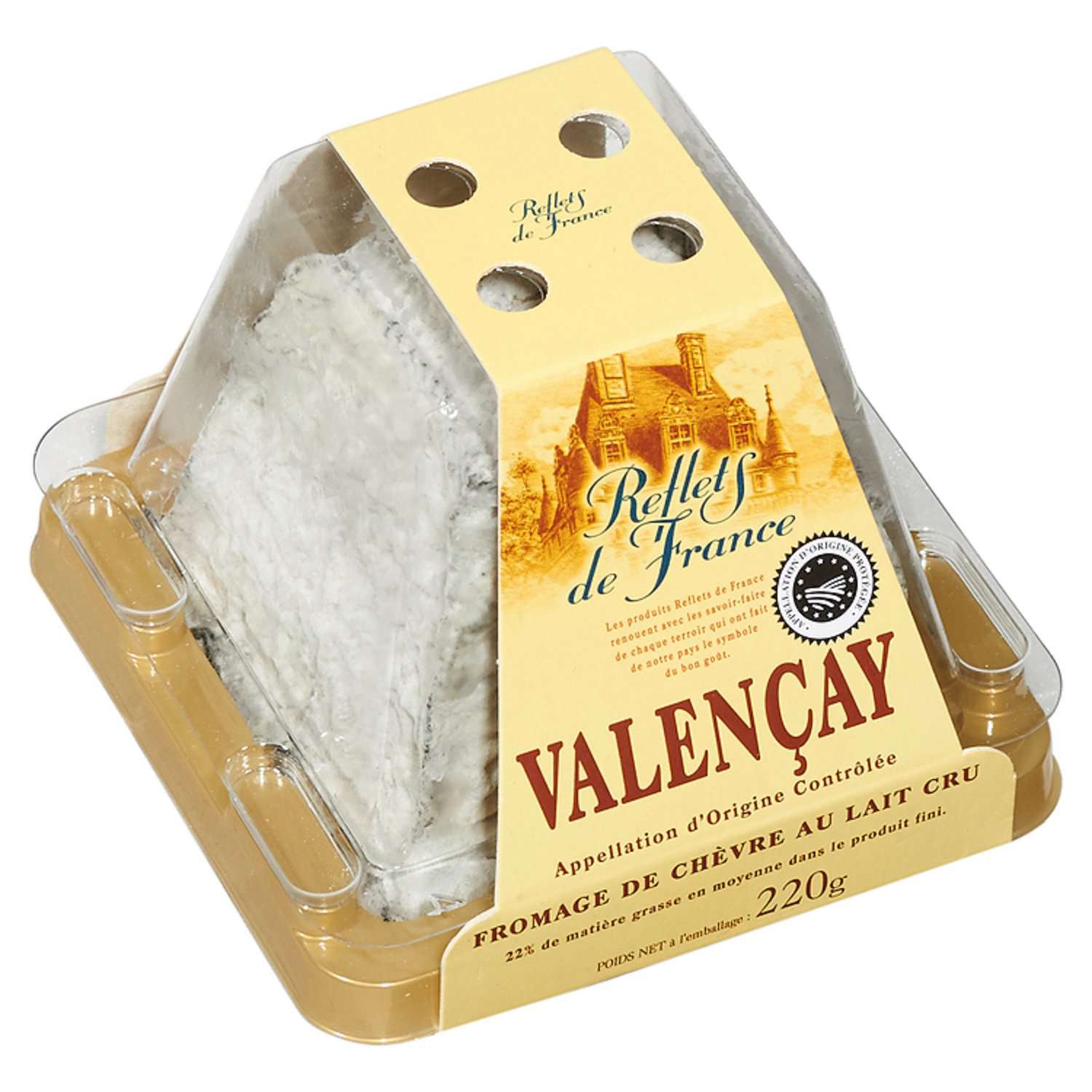 Reflets de France Valencay goat cheese 220g