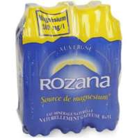 Rozana natural sparkling mineral water 6x1L