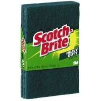 Scotch Brite Green scourers x3