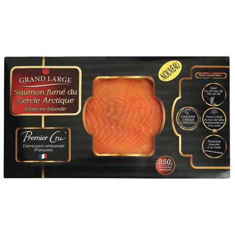 Smoked salmon from Scotland Hand sliced (16 slices minimum) 800g