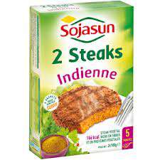 Sojasun Indian style cooked Soya steak 200g