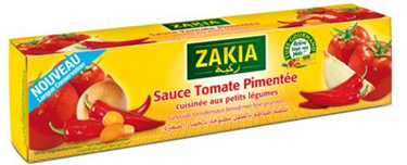 Spicy Tomato Sauce Halal Zakia 180g