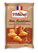 St Michel Traditional mini French sponge cakes with chocolate chips 175g