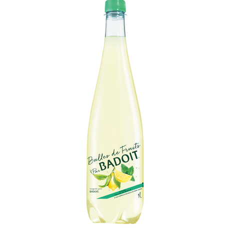 Badoit Lemon & mint flavoured sparkling water 1L