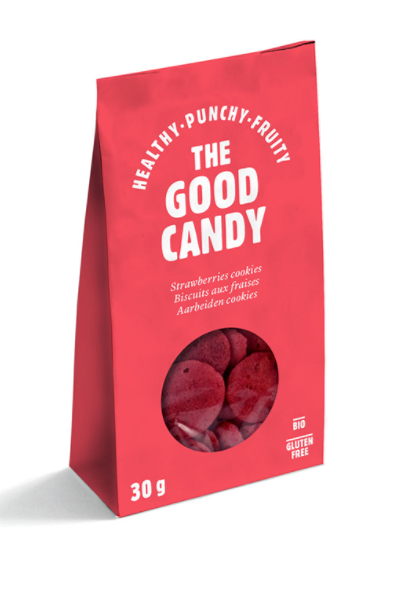 The Good Candy Strawberries cookies 30g