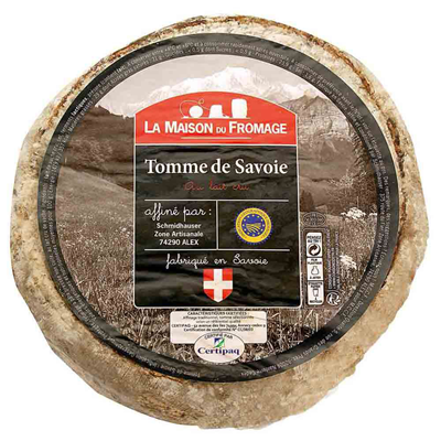 Tomme de Savoie IGP La Maison du Fromage (+/-1.5kg)