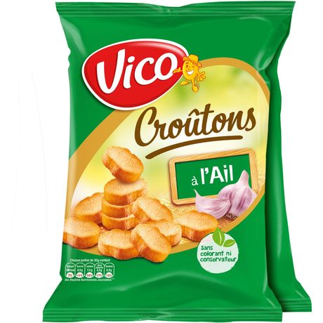 Vico Garlic croutons 2x90g